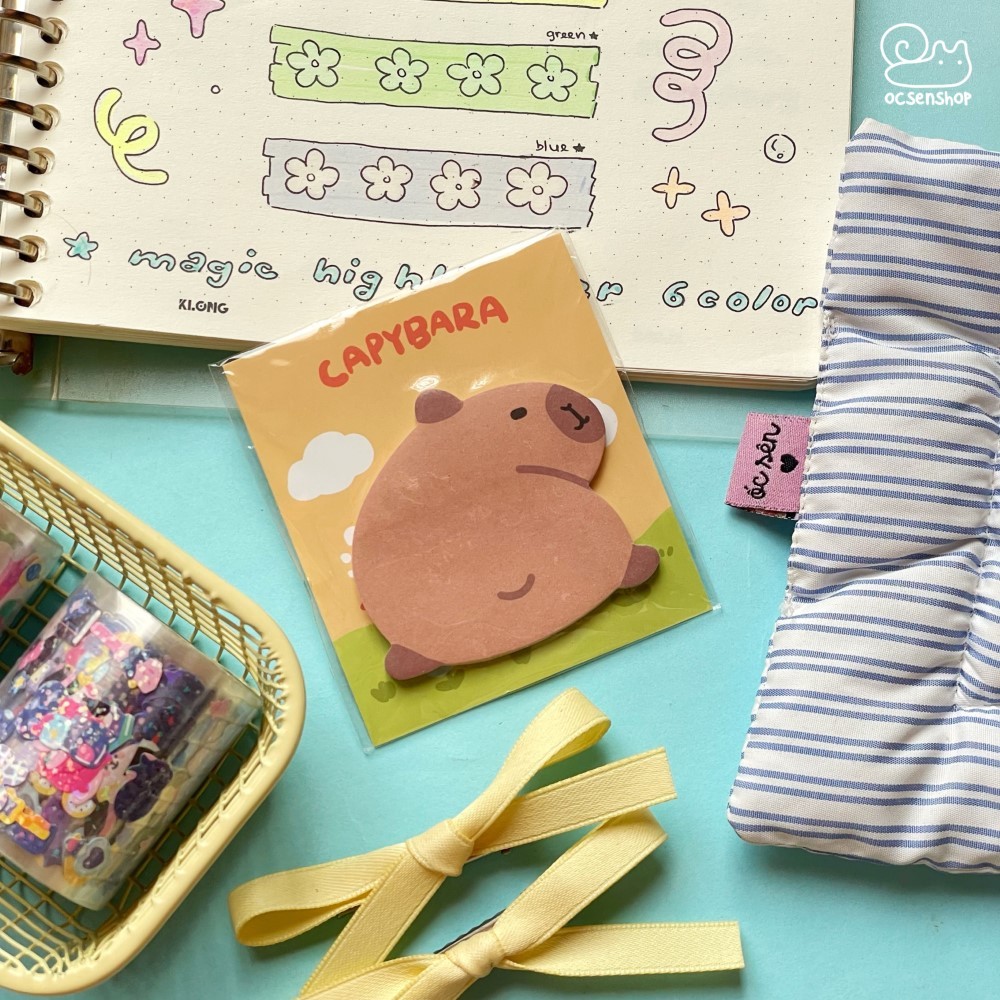 Note Capybara (8,5x7,6cm)