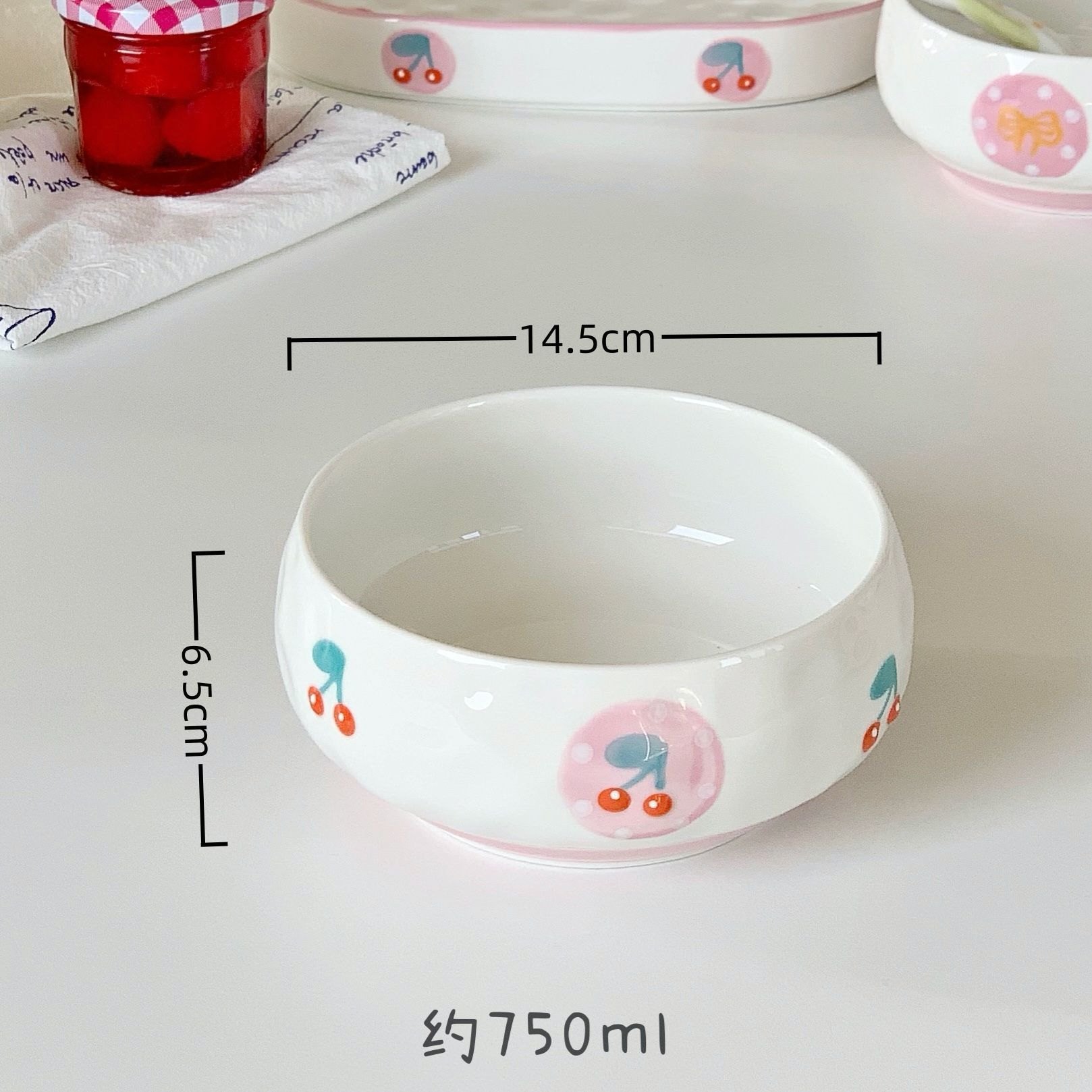 Bát sứ Cherry