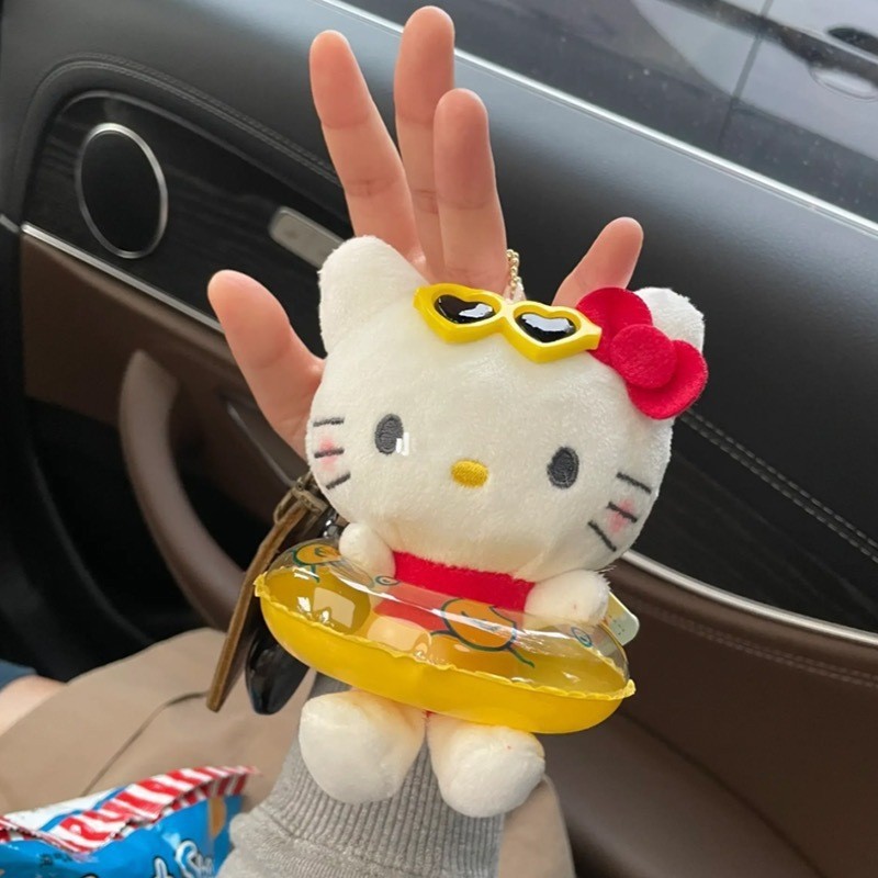 Móc khóa bông Hello Kitty summer (10cm)