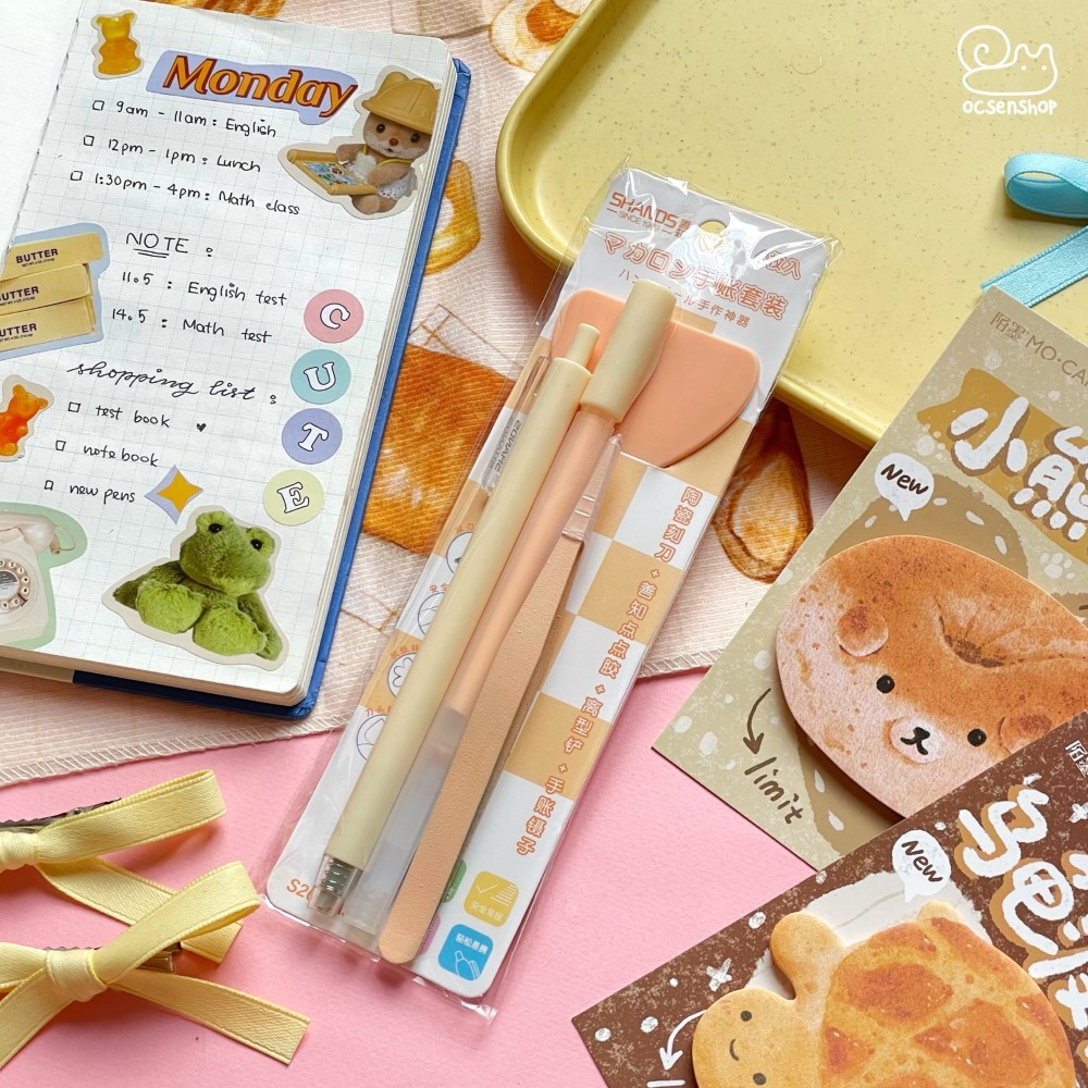 Set dụng cụ trang trí sổ (4c)