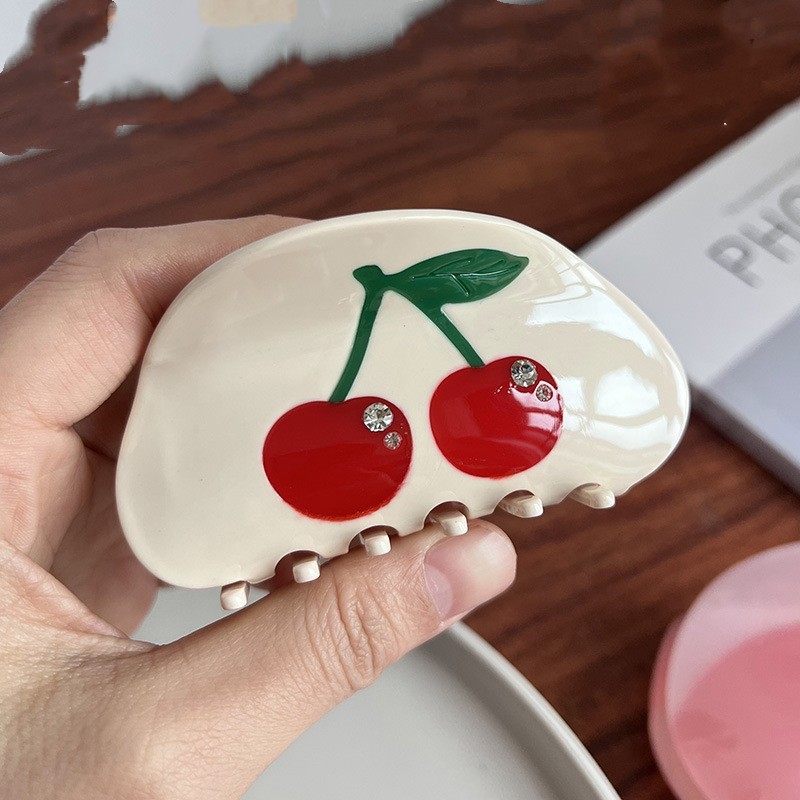 Kẹp càng cua chữ D Cherry (9cm)