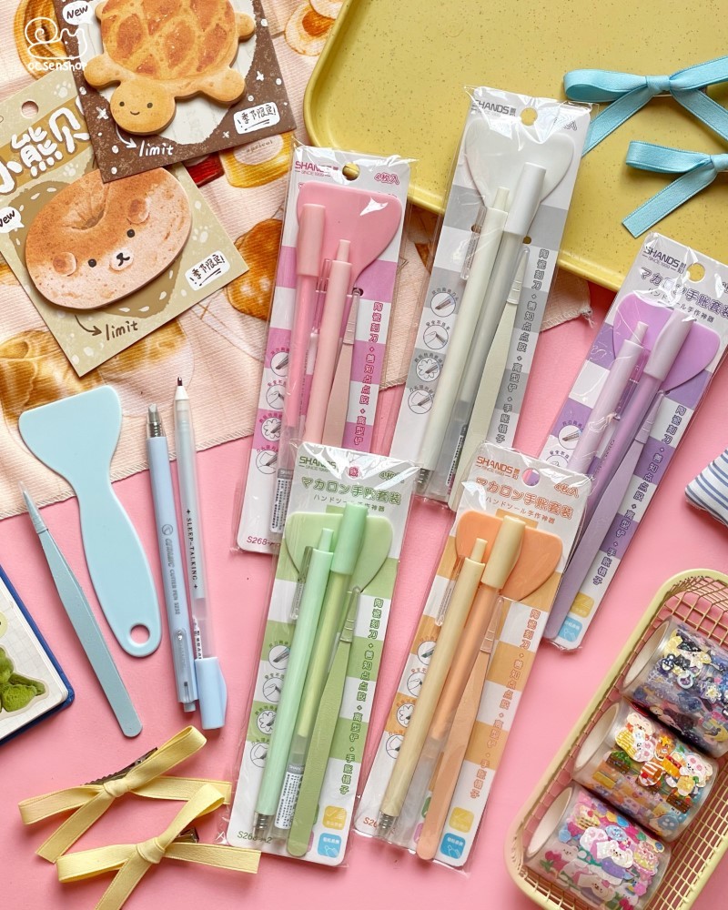 Set dụng cụ trang trí sổ (4c)