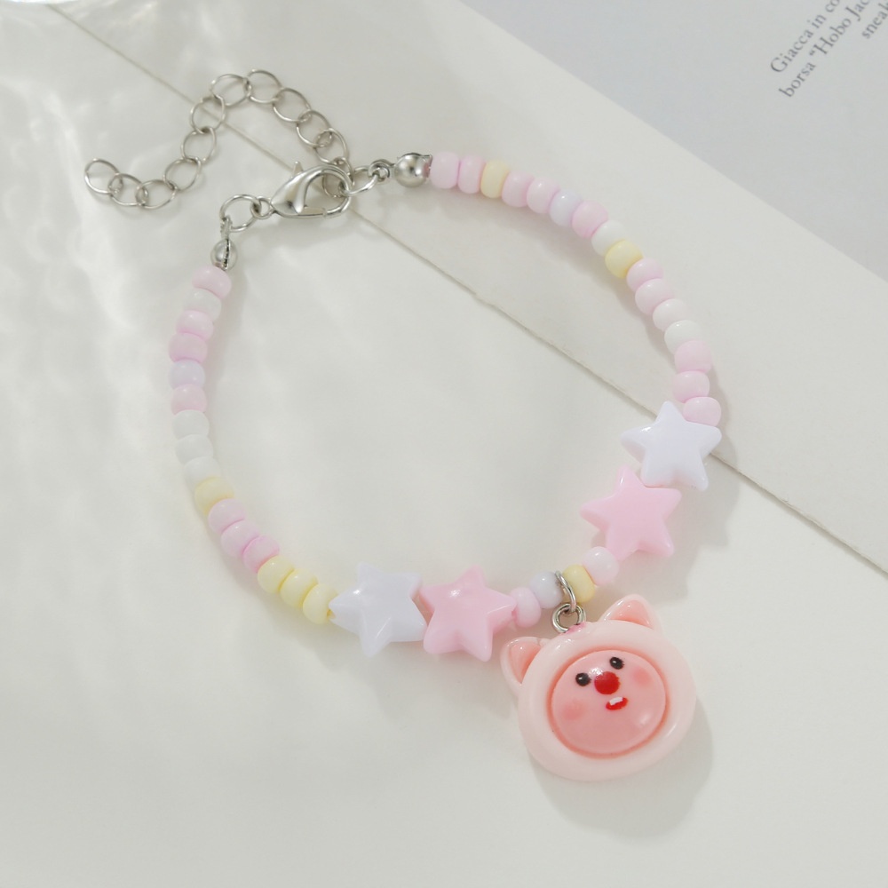 Vòng tay hạt nhựa Loopy