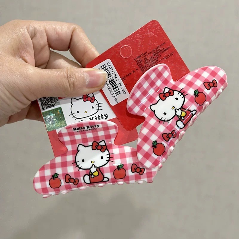Kẹp càng cua Hello Kitty (8cm)
