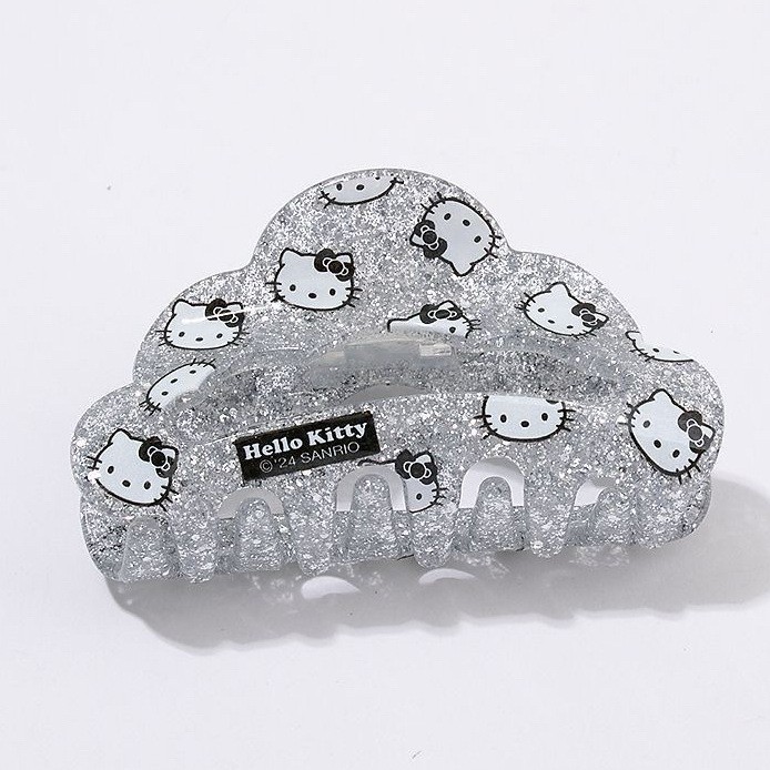 Kẹp càng cua Hello Kitty bạc