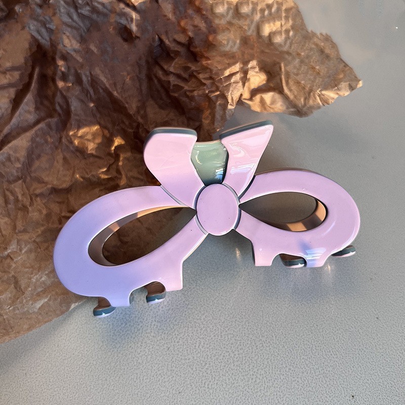 Kẹp càng cua Nơ ngược (8cm)