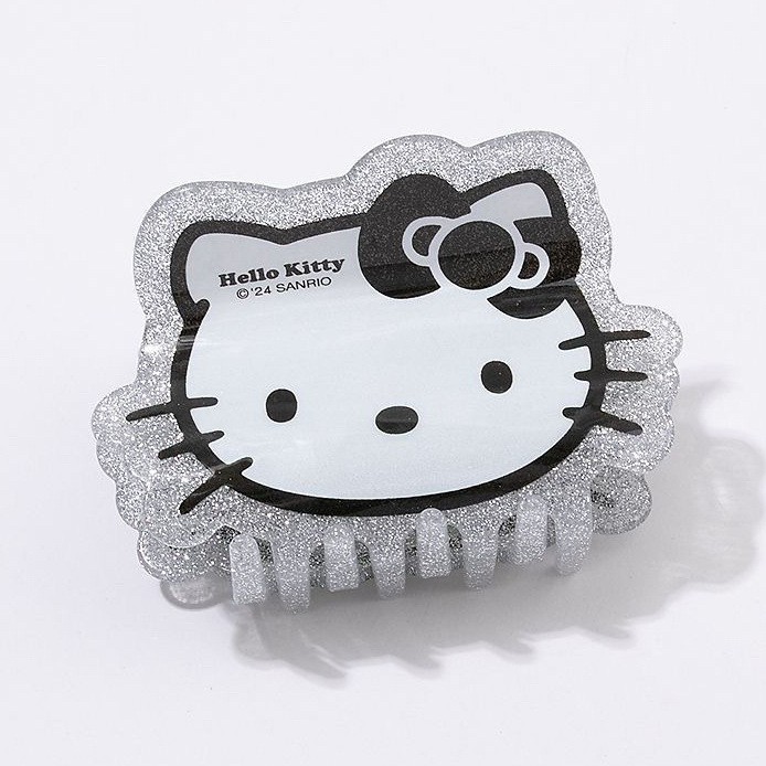 Kẹp càng cua Hello Kitty bạc