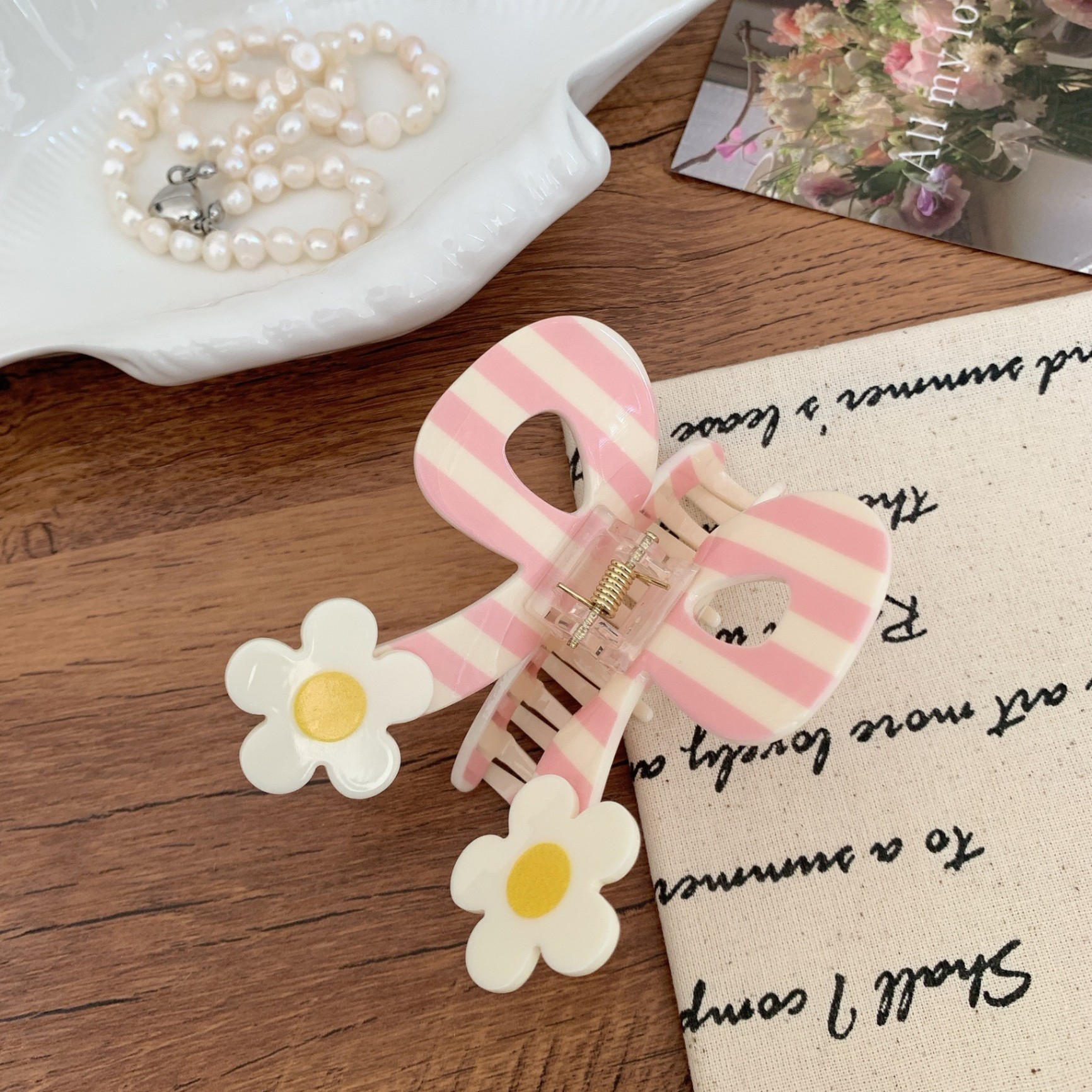 Kẹp càng cua Butterfly nơ (7cm)