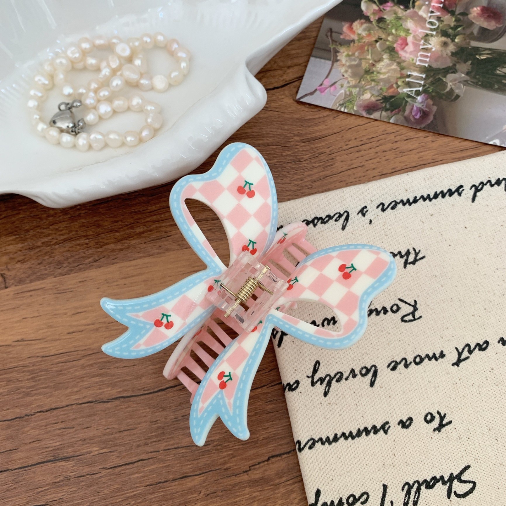 Kẹp càng cua Butterfly nơ (7cm)