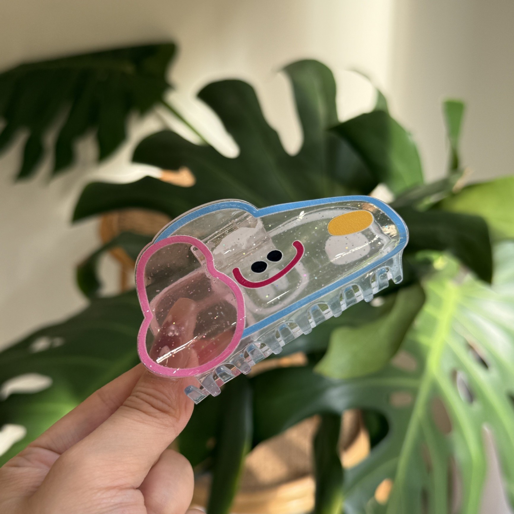 Kẹp càng cua mặt Cún (9cm)