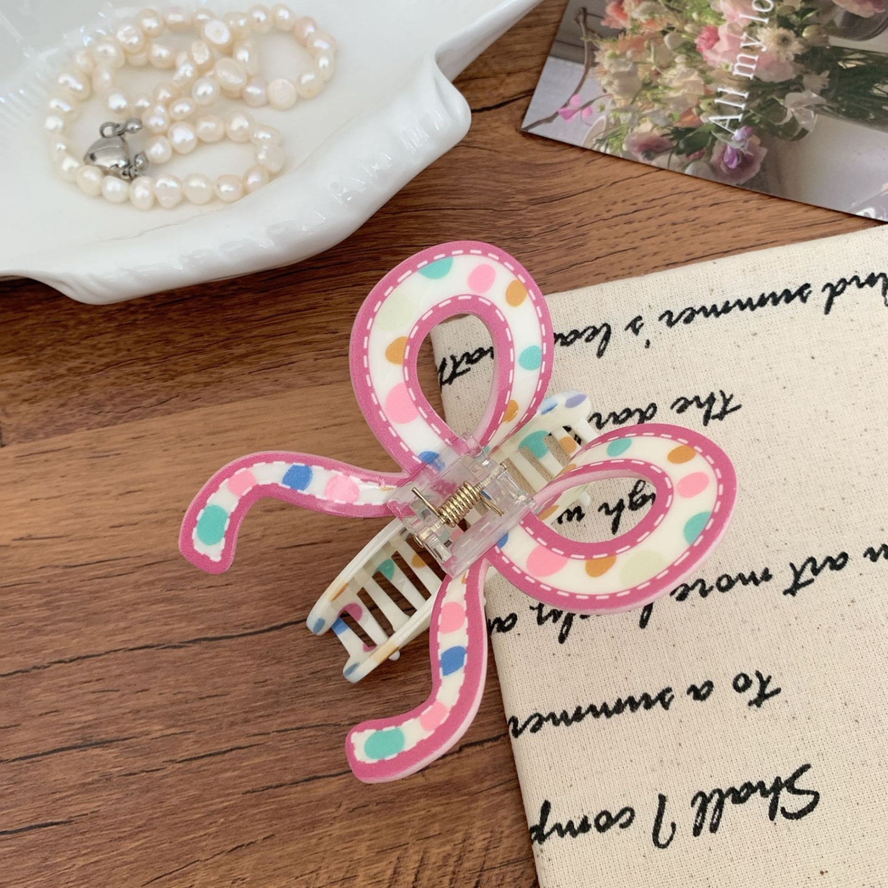 Kẹp càng cua Butterfly nơ (7cm)