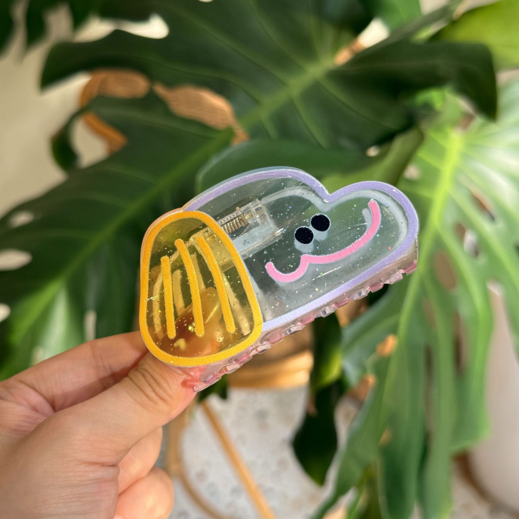 Kẹp càng cua mặt Cún (9cm)