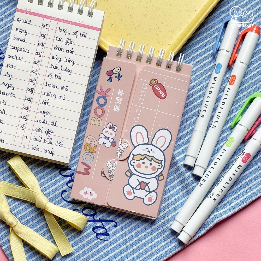 Sổ từ vựng Em bé tóc vàng (80tr)
