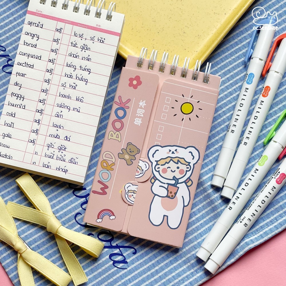 Sổ từ vựng Em bé tóc vàng (80tr)