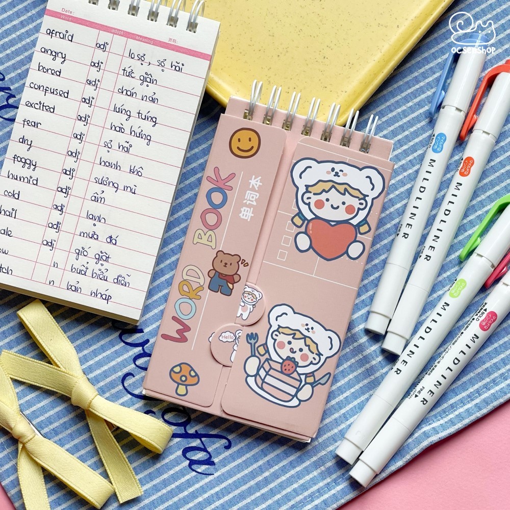 Sổ từ vựng Em bé tóc vàng (80tr)