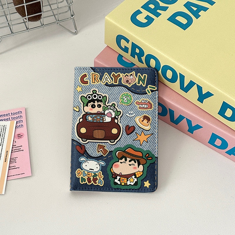 Vỏ passport Shinchan