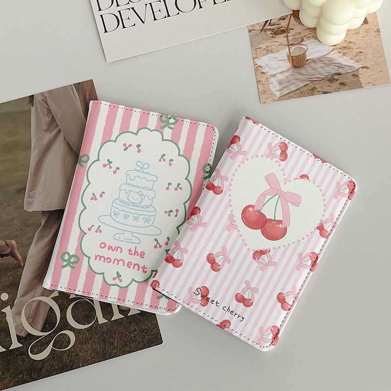 Vỏ passport Cherry