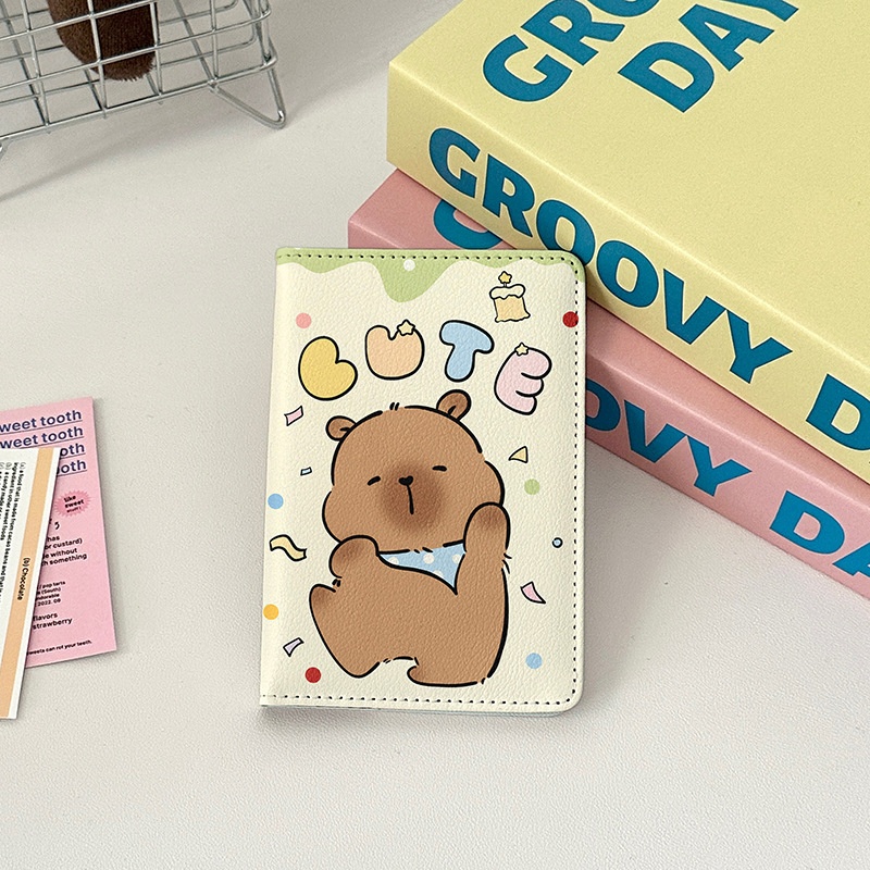 Vỏ passport Capybara