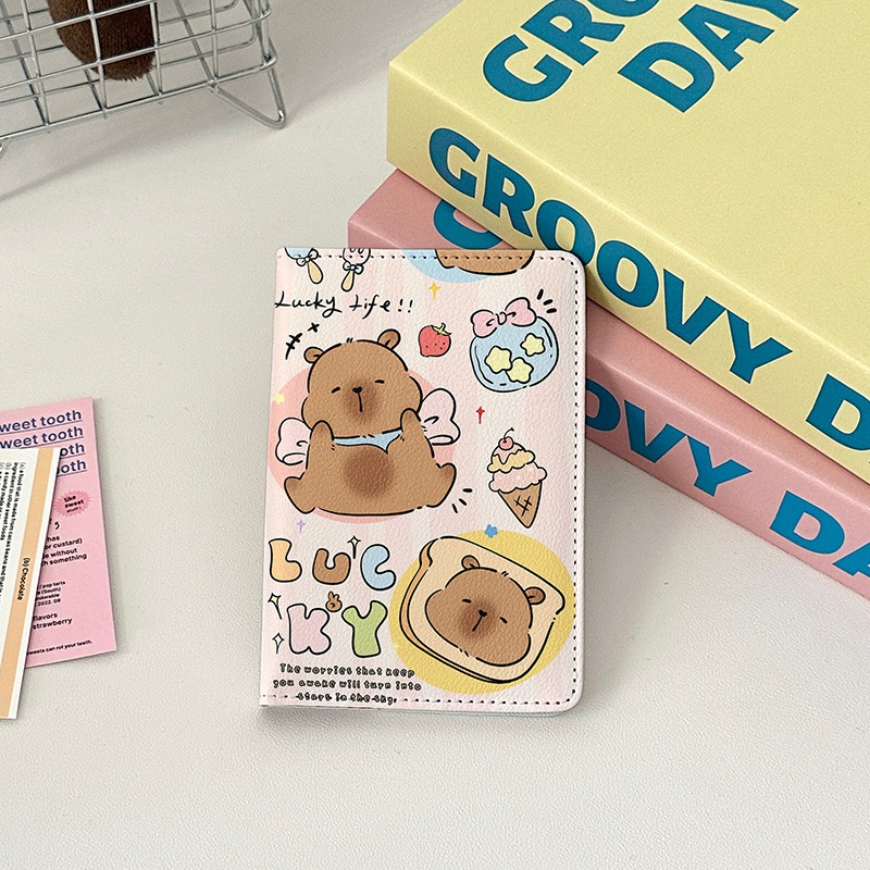 Vỏ passport Capybara