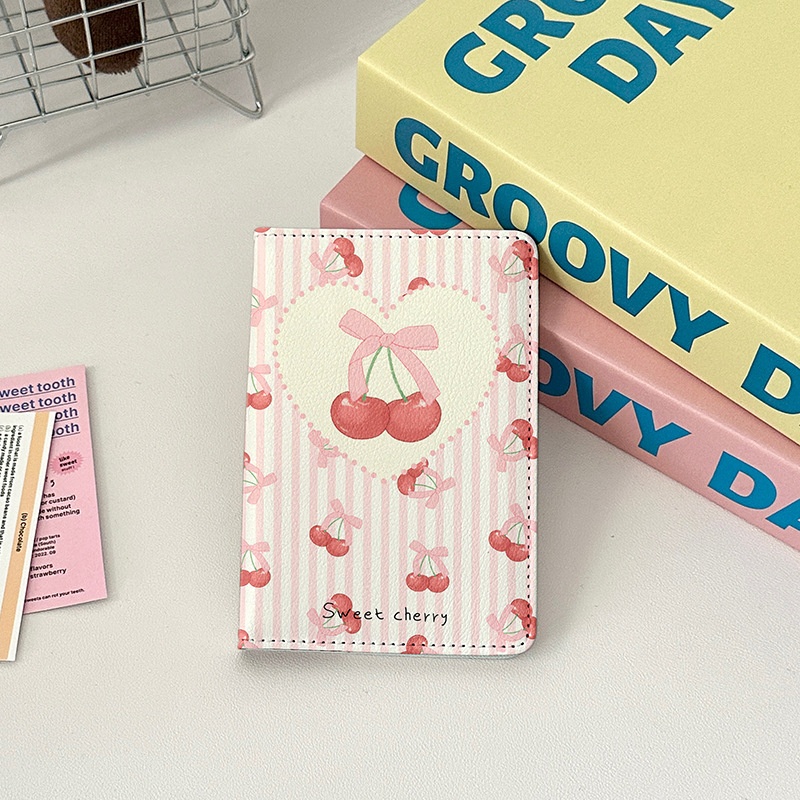 Vỏ passport Cherry