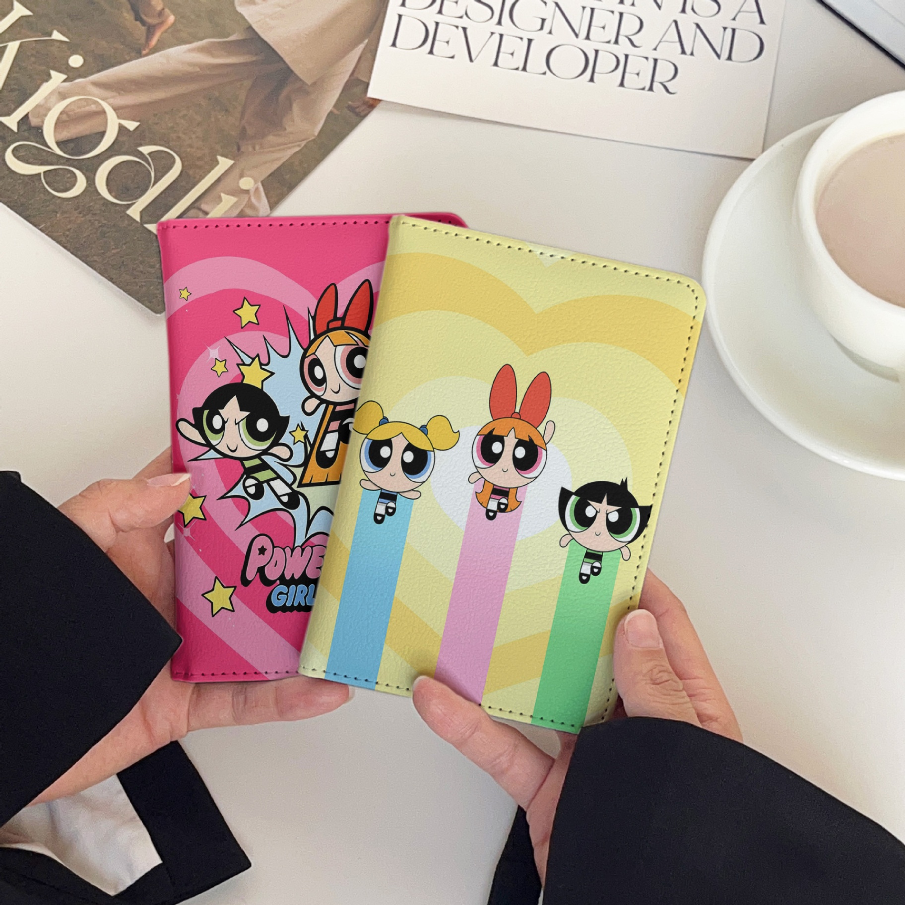 Vỏ passport Powerpuff girl