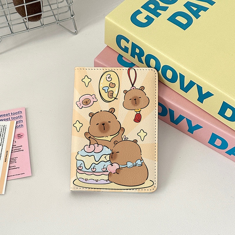 Vỏ passport Capybara