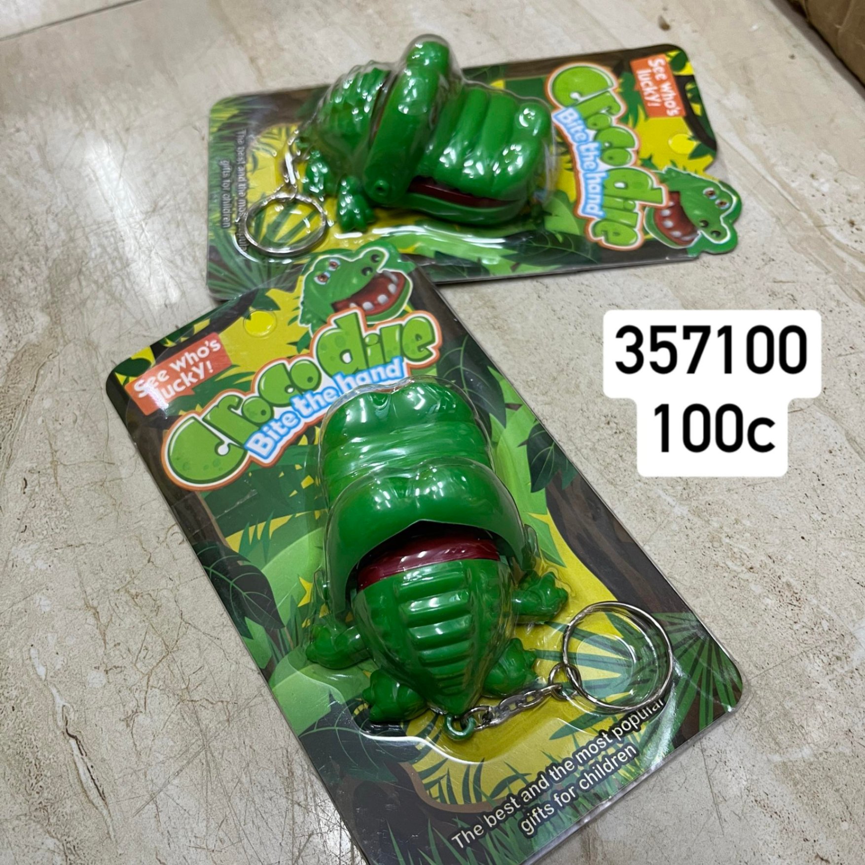 Móc khóa khám răng Cá sấu
