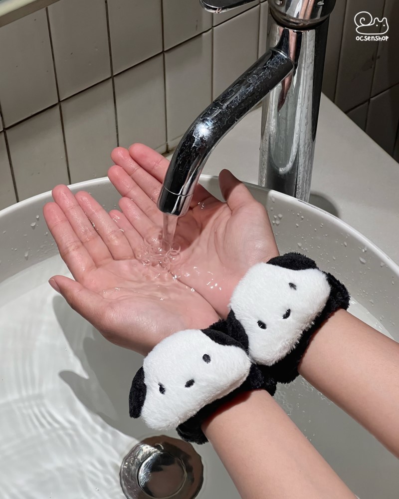 Băng đô đeo cổ tay Cún tai đen (2c)