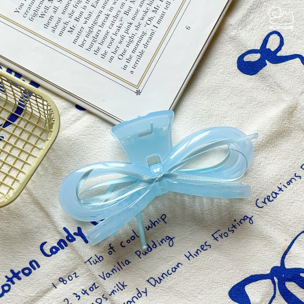 Kẹp càng cua Nơ ruy băng (13cm)