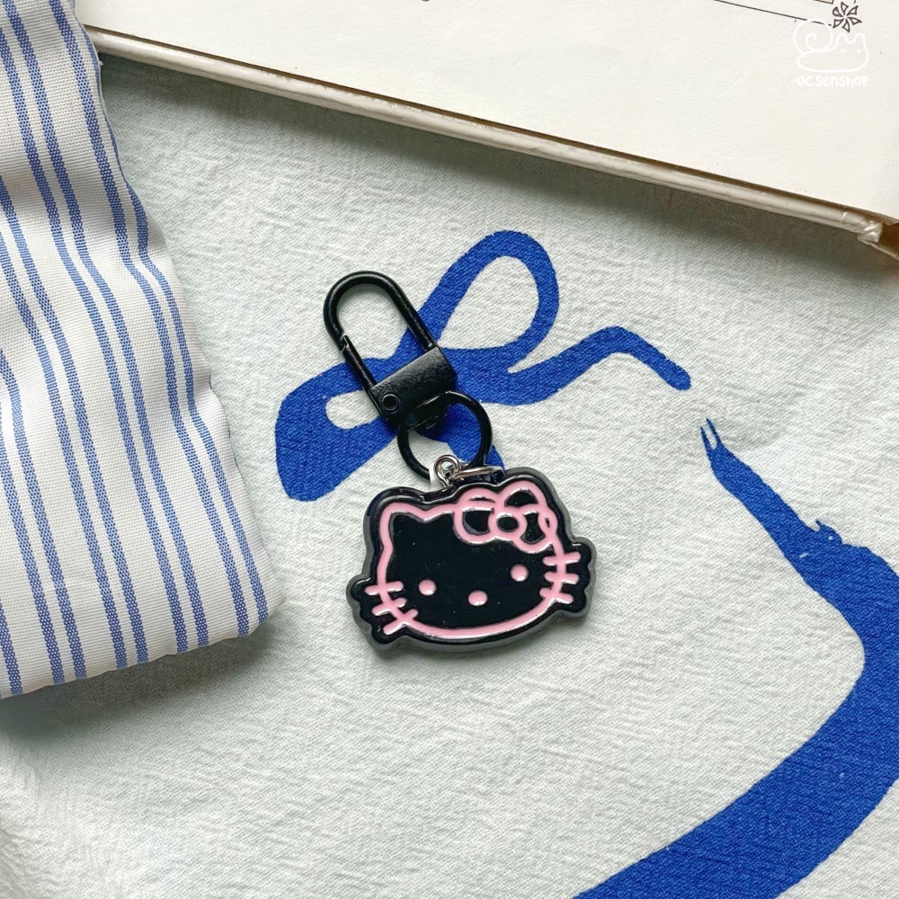 Móc đa năng mặt Hello Kitty viền màu