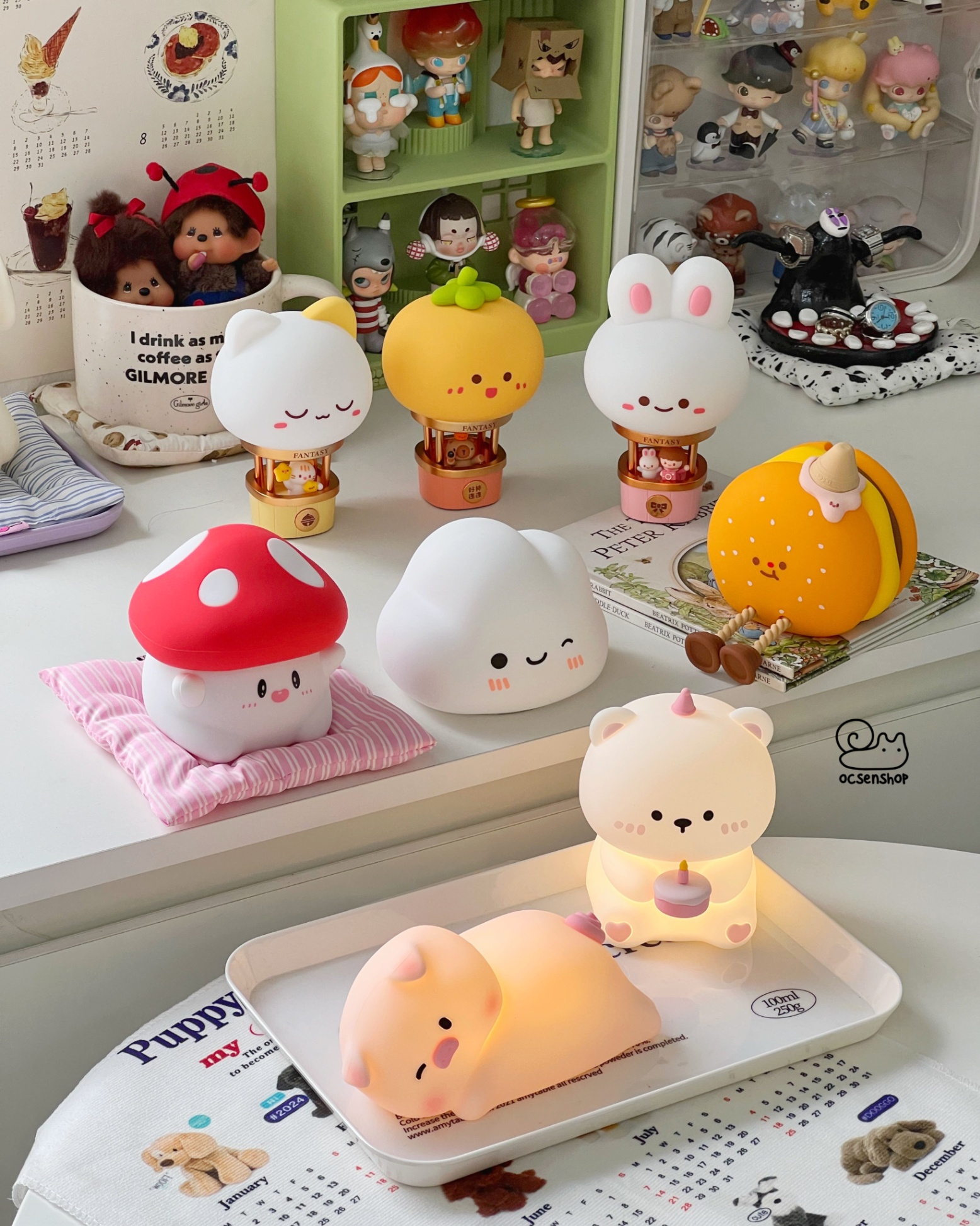 Đèn ngủ Burger baby