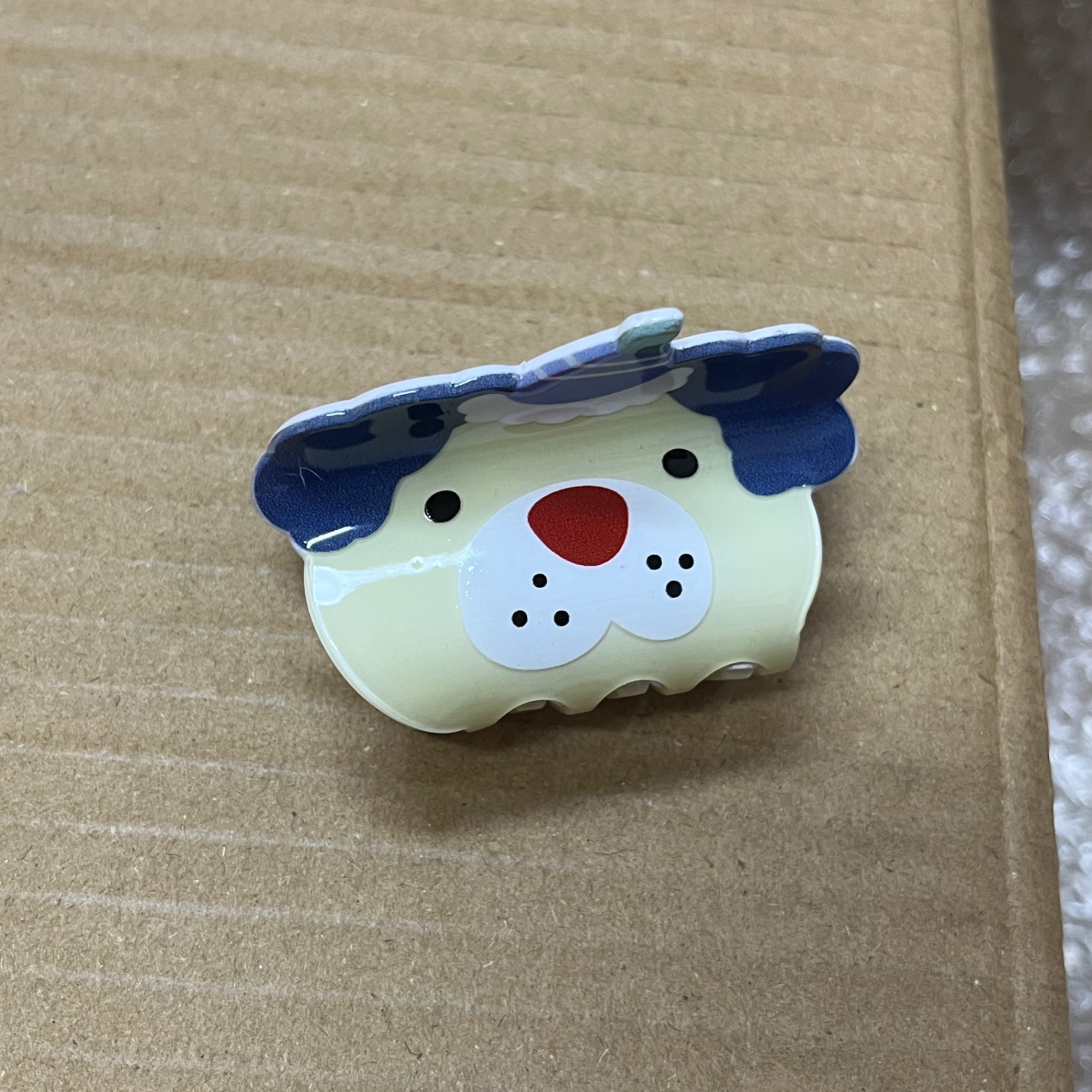 Kẹp càng cua mặt động vật (6cm)
