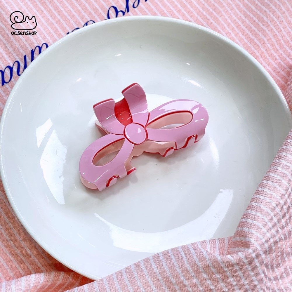 Kẹp càng cua Nơ ngược (8cm)