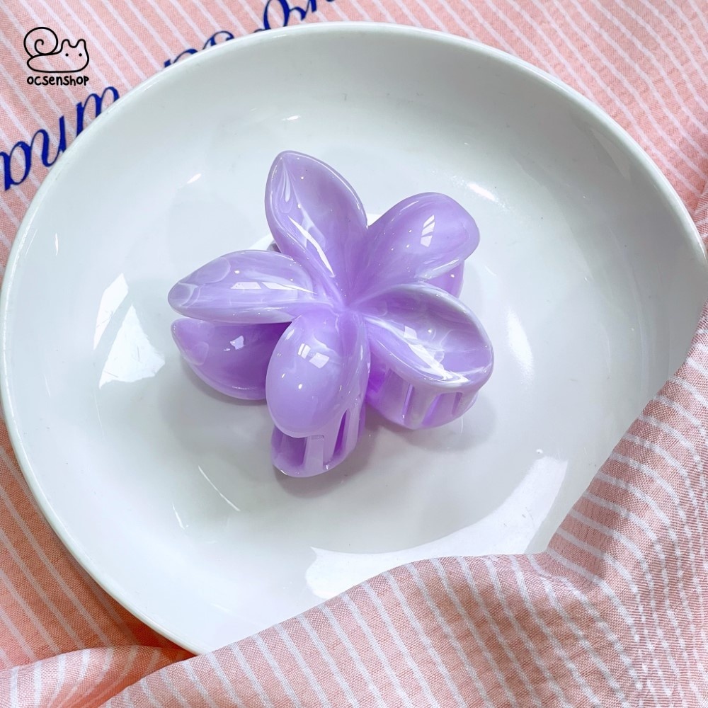 Kẹp càng cua hoa sứ Marble (8cm)