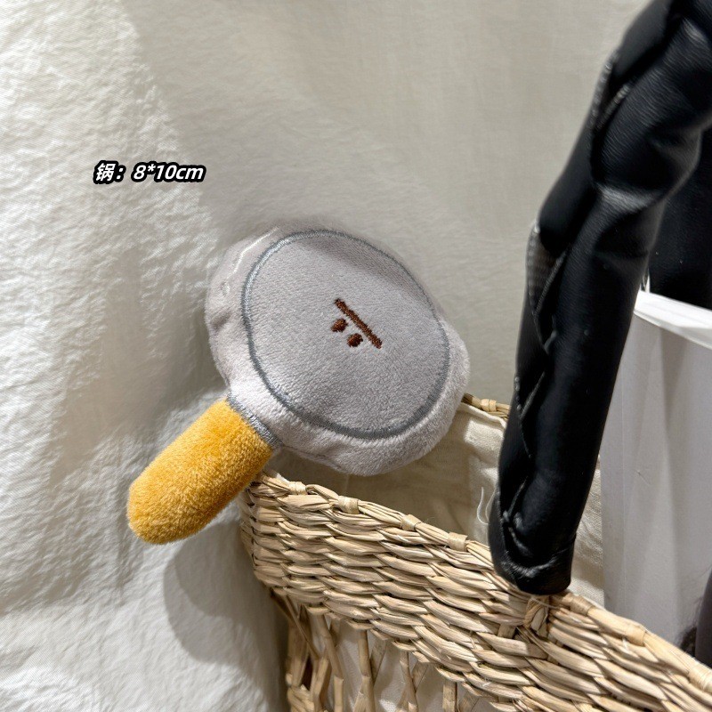Pin cài áo bông dụng cụ ăn