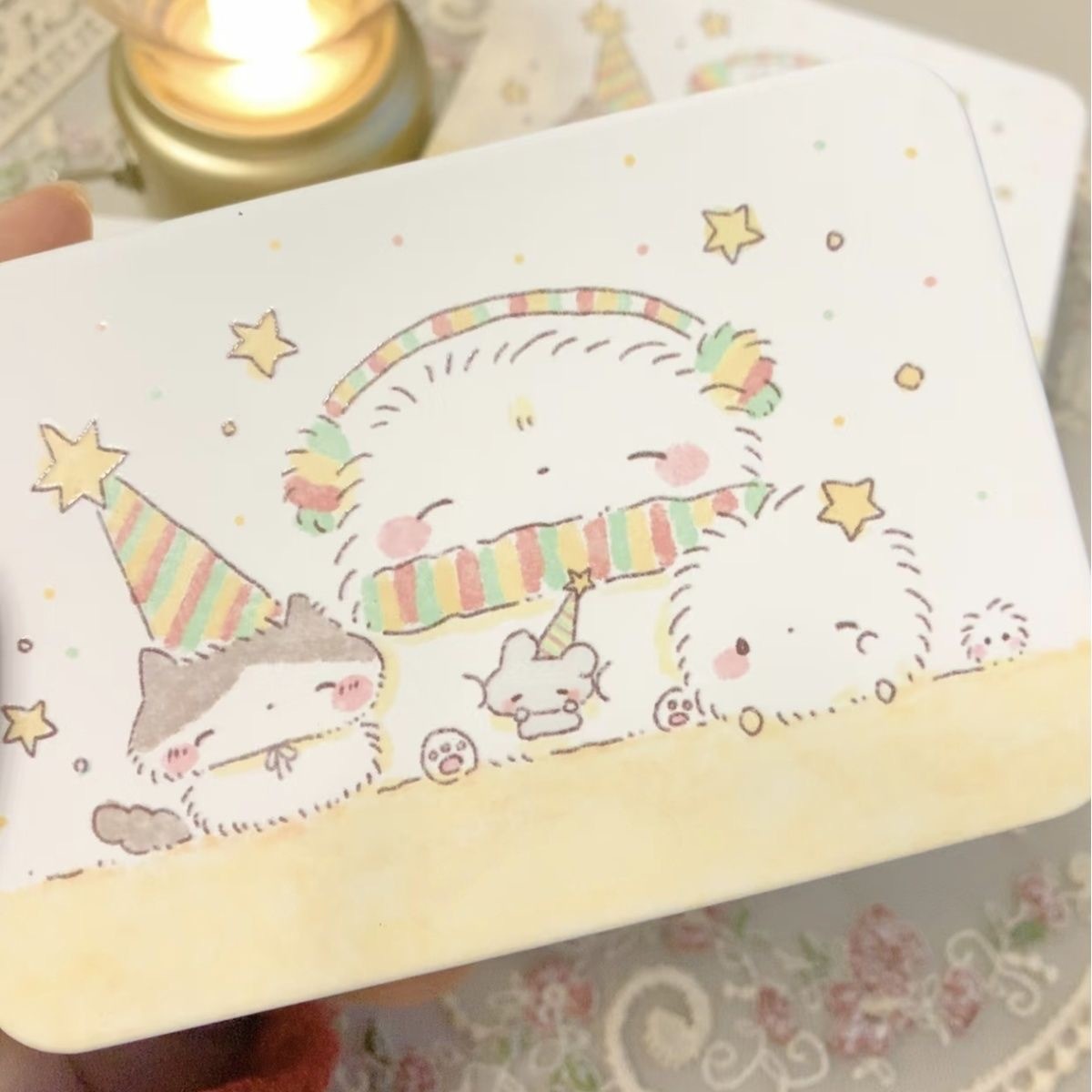 Hộp thiếc đa năng Cartoon (12x9x4cm)