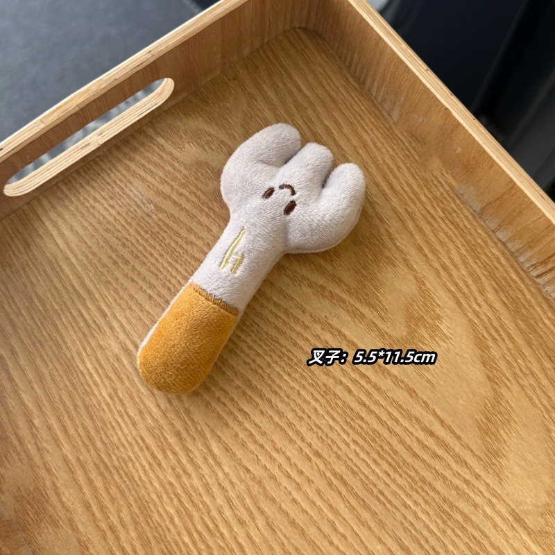 Pin cài áo bông dụng cụ ăn