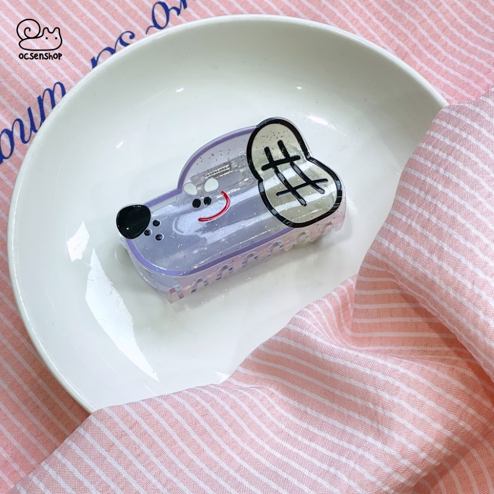 Kẹp càng cua mặt Cún (9cm)