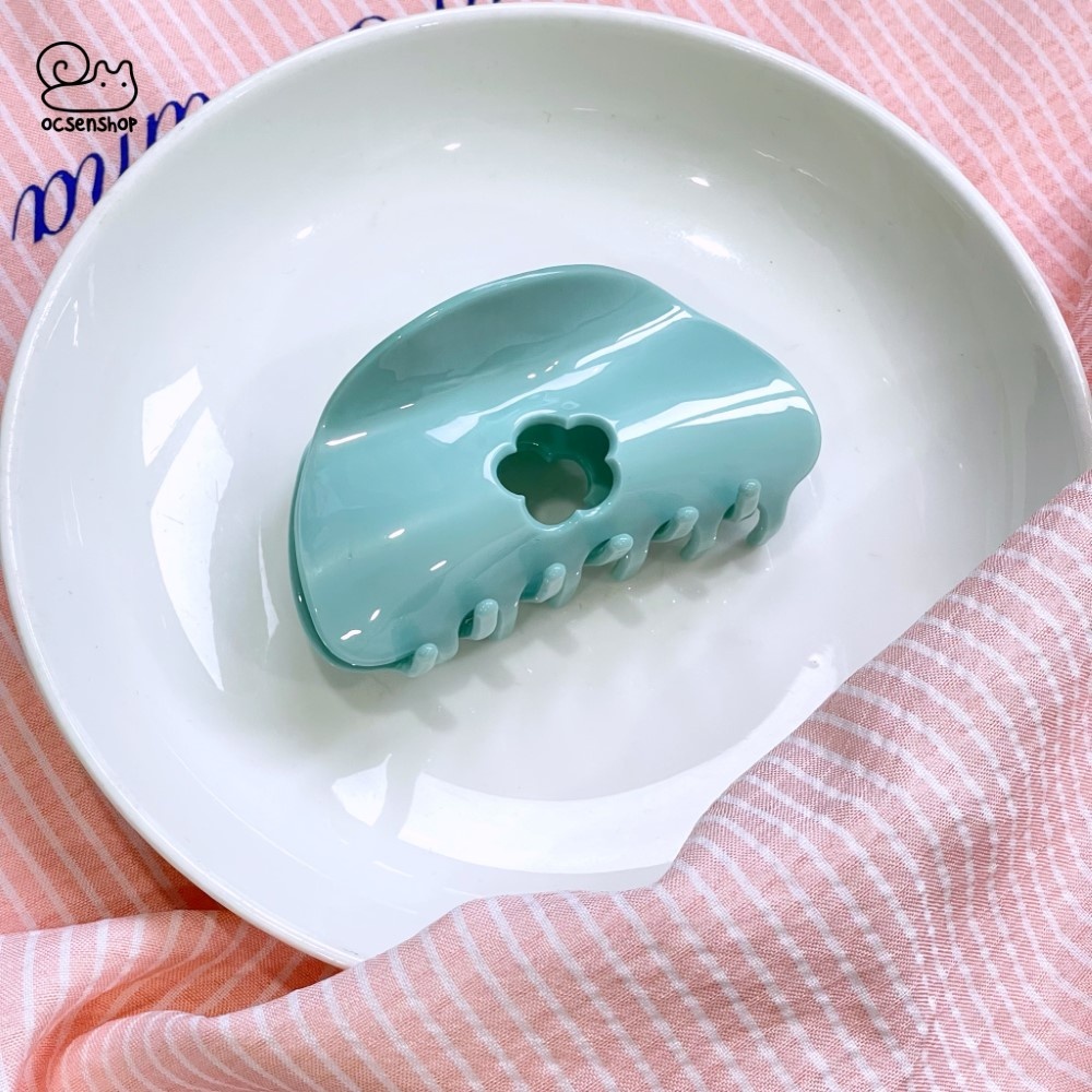 Kẹp càng cua chữ D hoa rỗng (9cm)