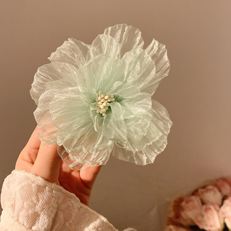 Kẹp tóc Hoa mẫu đơn