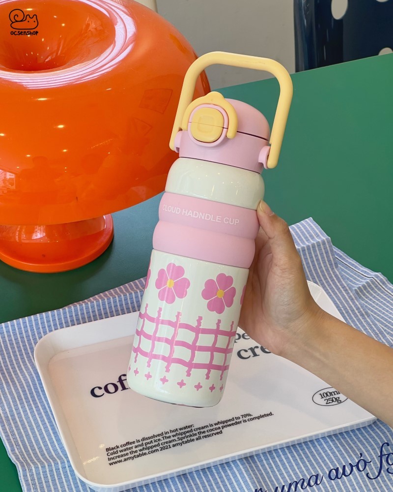 Bình giữ nhiệt Cloud handle cup (600ml)