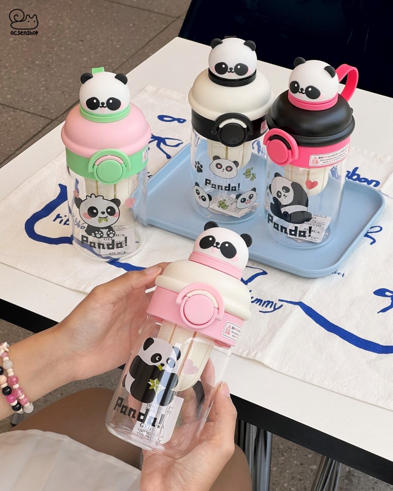 Bình nước nhựa Panda (400ml)