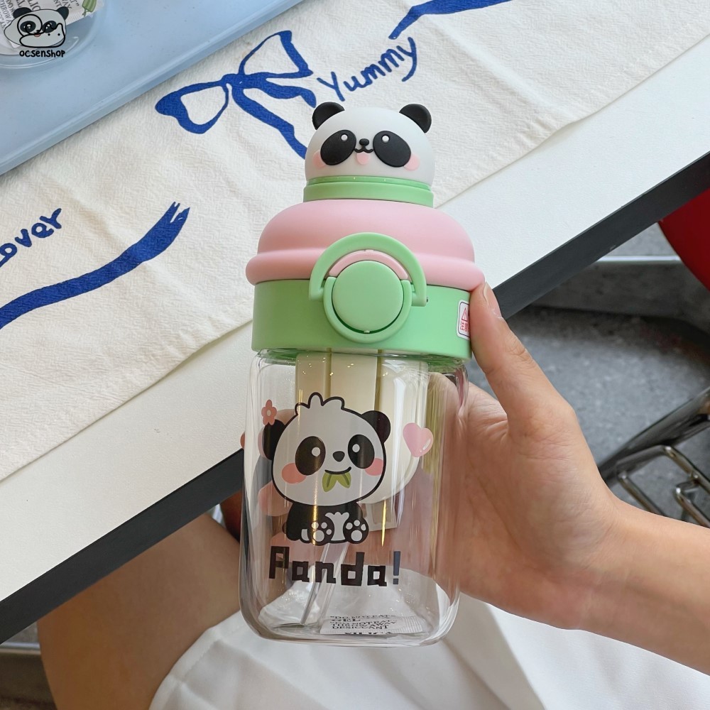 Bình nước nhựa Panda (400ml)