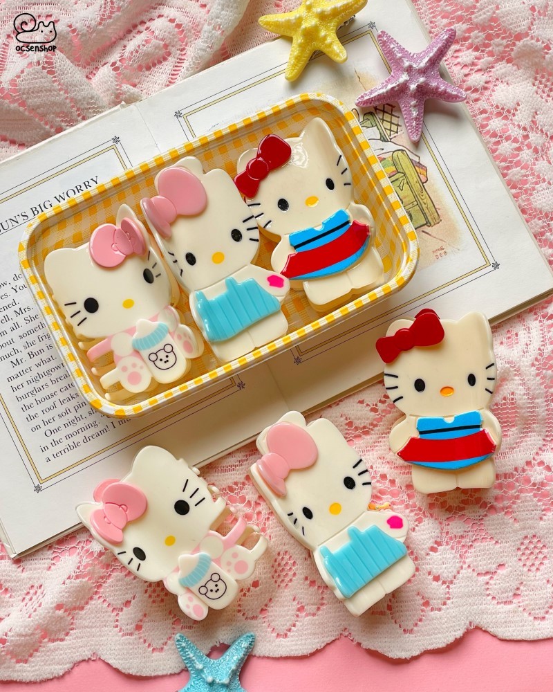 Kẹp càng cua hình Hello Kitty