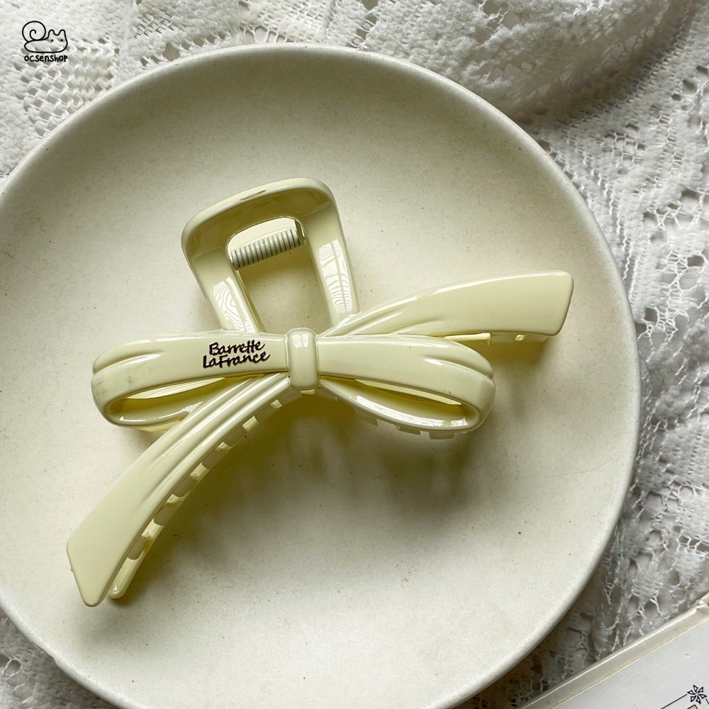 Kẹp càng cua Nơ Barrette la France (12,4cm)