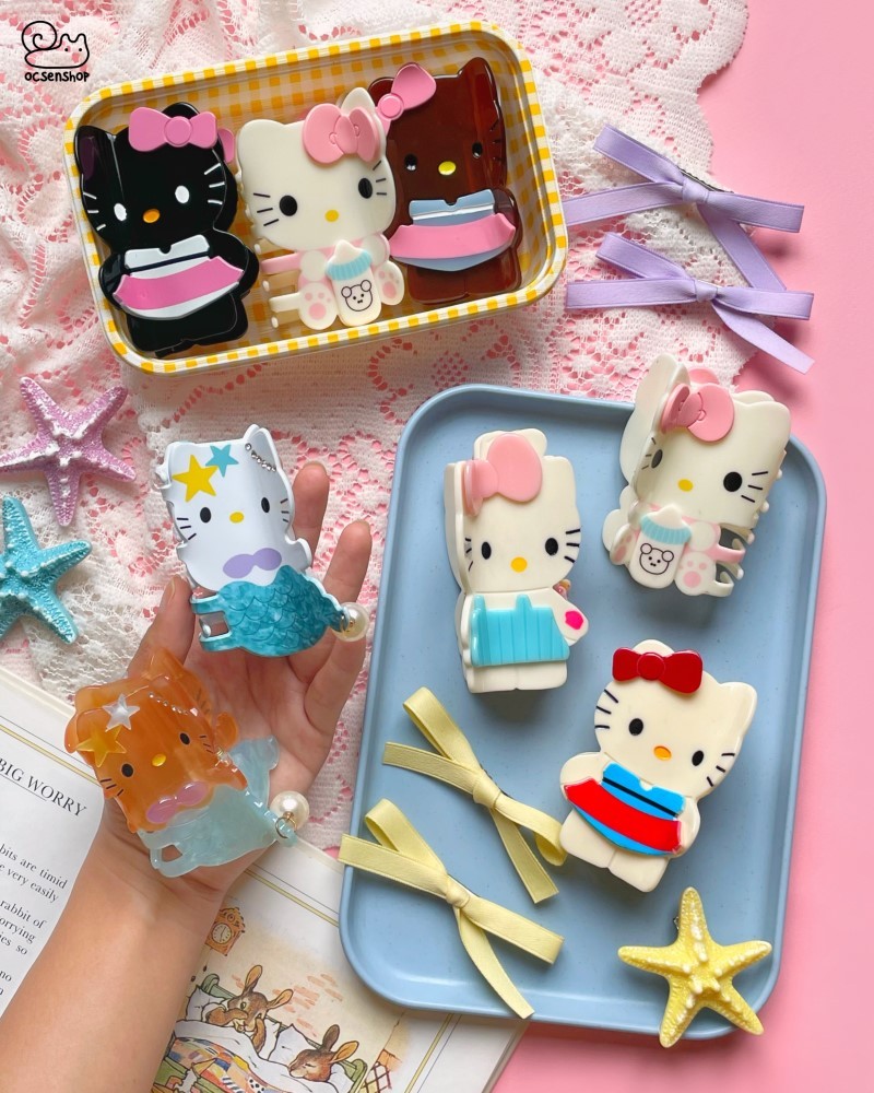 Kep cang cua hinh Hello Kitty