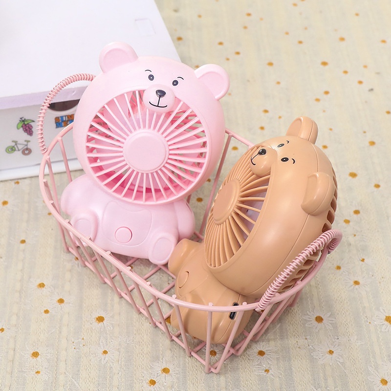 Quạt USB Gấu ngồi (500mAH)