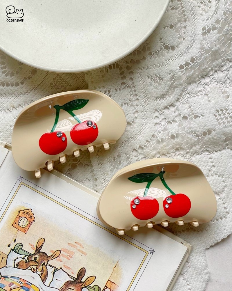 Kẹp càng cua chữ D Cherry (9cm)