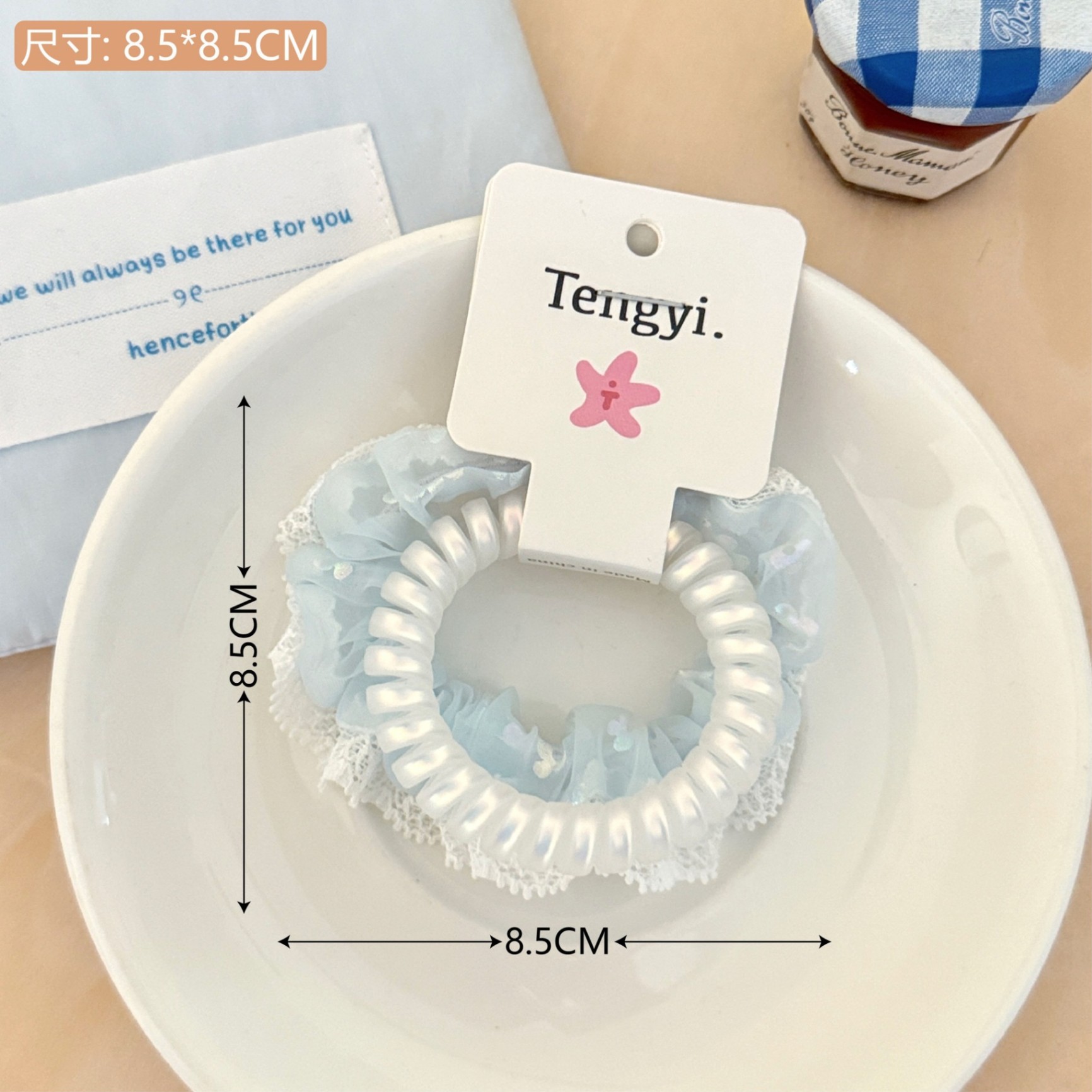 Set chun xoắn + scrunchie (2c)