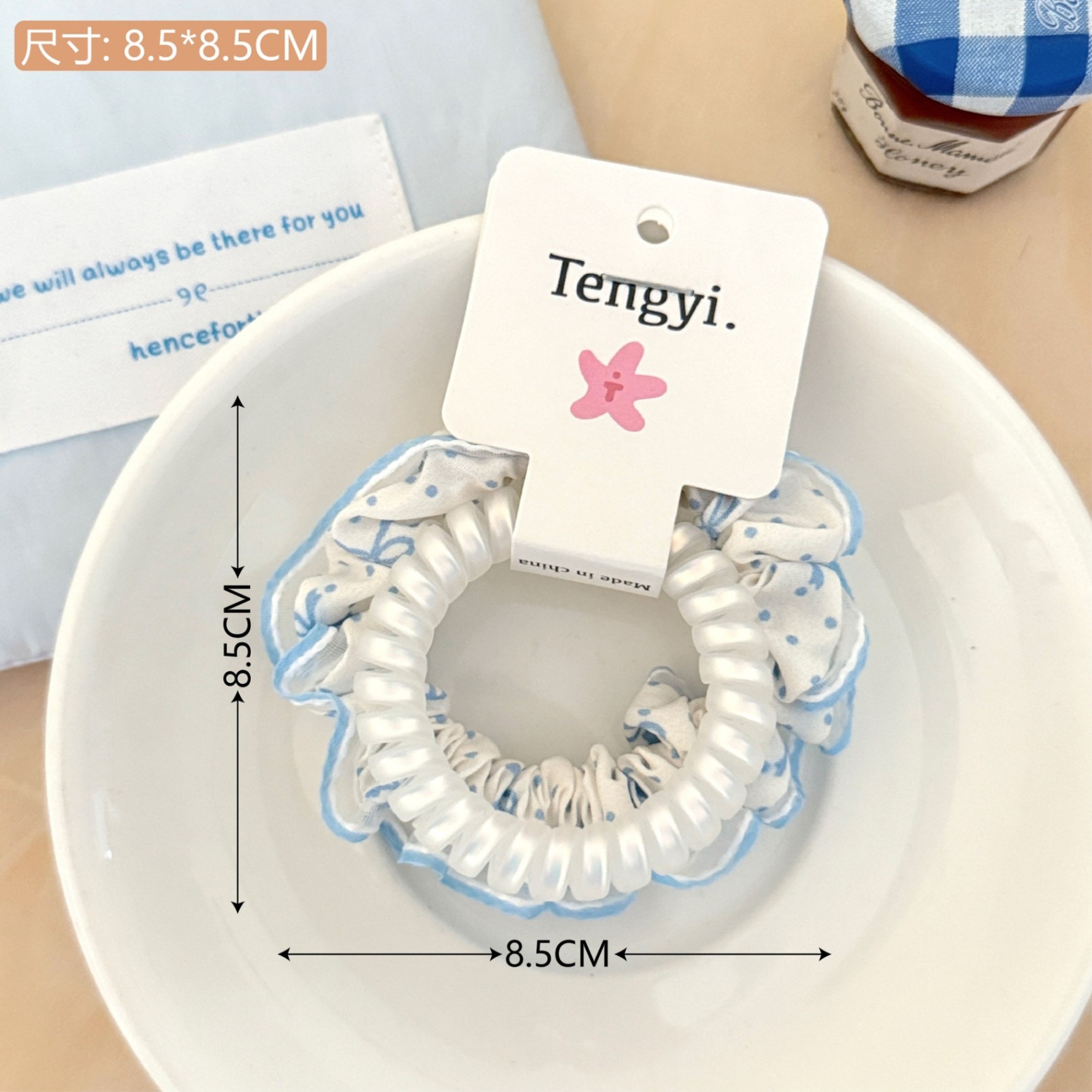 Set chun xoắn + scrunchie (2c)